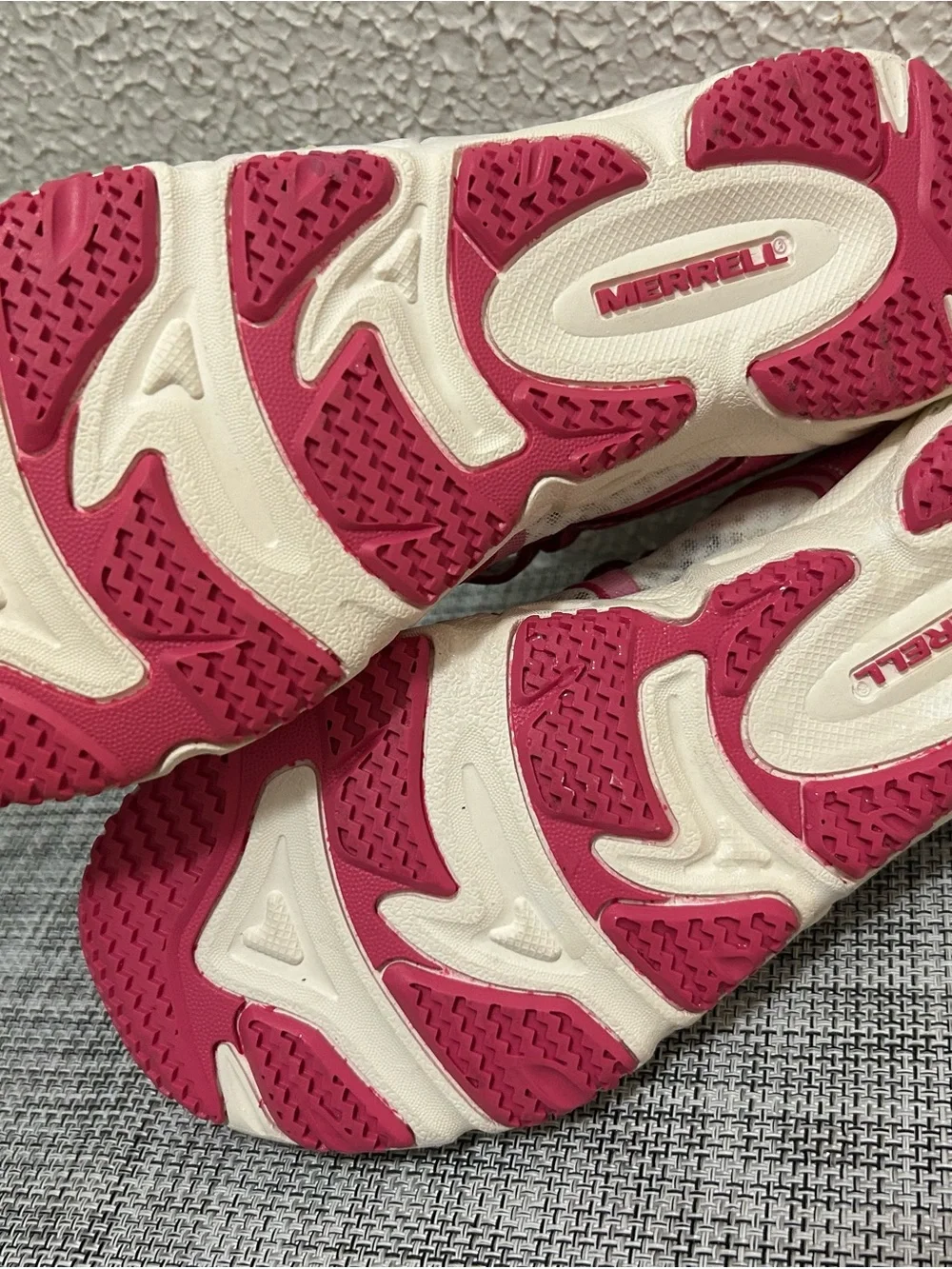 Merrell Kids Honeysuckle Pink and Cream Water Shoe Performance Footwear Beach